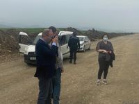 Продолжается визит израильских журналистов на освобожденные территории Азербайджана (ФОТО)