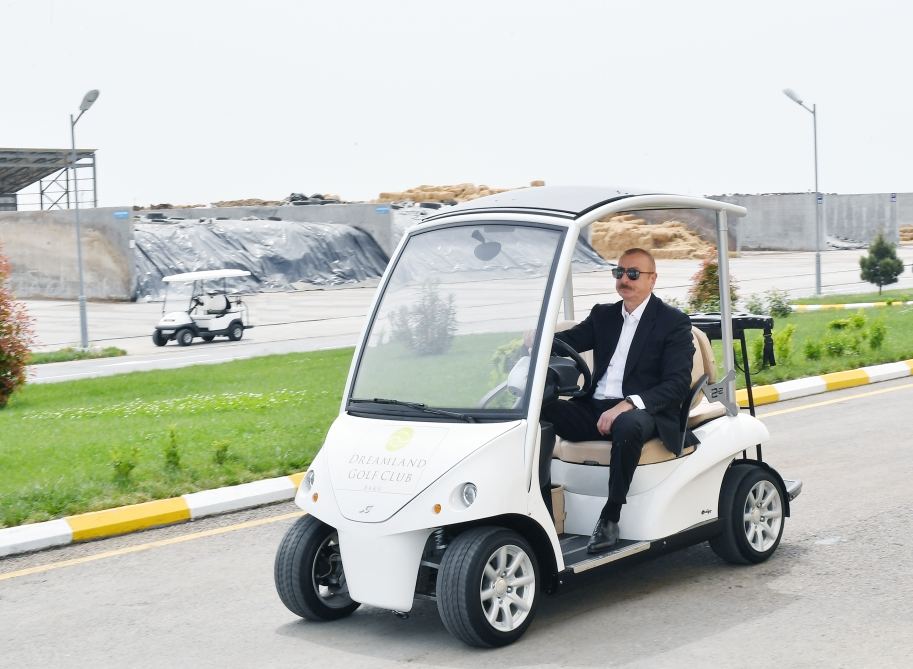 President Ilham Aliyev attends inauguration of Azersun Shamakhi Agropark in Hajigabul (PHOTO)