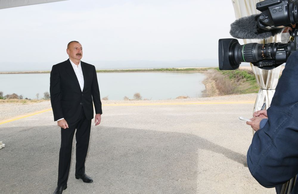 Президент Ильхам Алиев: Надеюсь, что до конца мая будет представлена предварительная версия генерального плана города Агдам