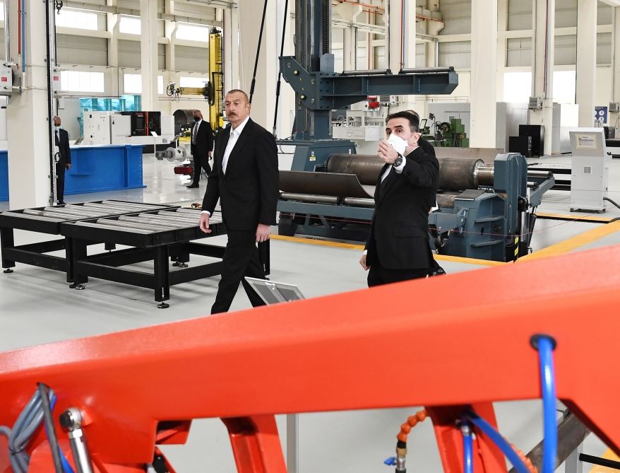 President Ilham Aliyev attends inauguration of Hajigabul Industrial Estate (PHOTO)