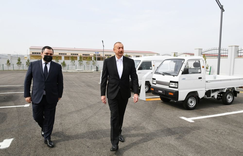 President Ilham Aliyev attends inauguration of Hajigabul Industrial Estate (PHOTO)