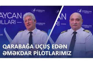 Azərbaycanın əməkdar pilotları Qarabağa uçuşları səbirsizliklə gözləyir (VİDEO)