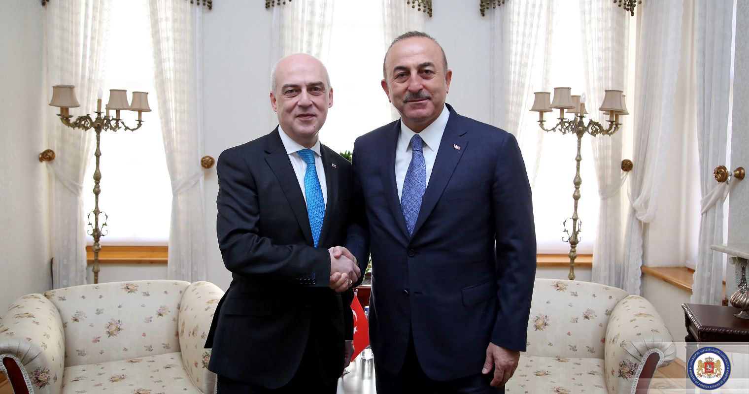 Georgian FM meets Turkish counterpart in Bucharest