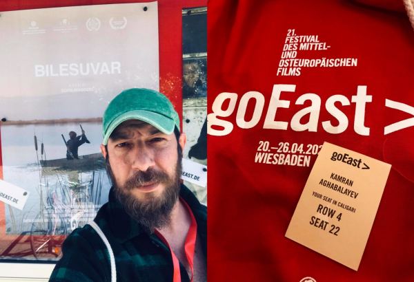 Кямран Агабалаев принимает участие в Международном кинофестивале goEast в Германии (ФОТО)