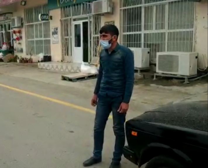 Hacıqabulda koronavirus xəstəsi olan taksi sürücüsü yaxalandı (FOTO)
