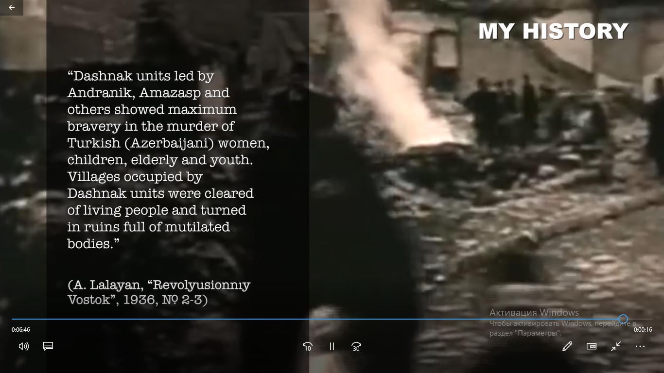 Kanadada qondarma erməni soyqırımı haqqında videomaterial hazırlanıb (FOTO)