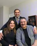Гаджи Нуран и Малахат Аббасова навестили народного артиста Агададаша Агаева в турецкой больнице (ФОТО)