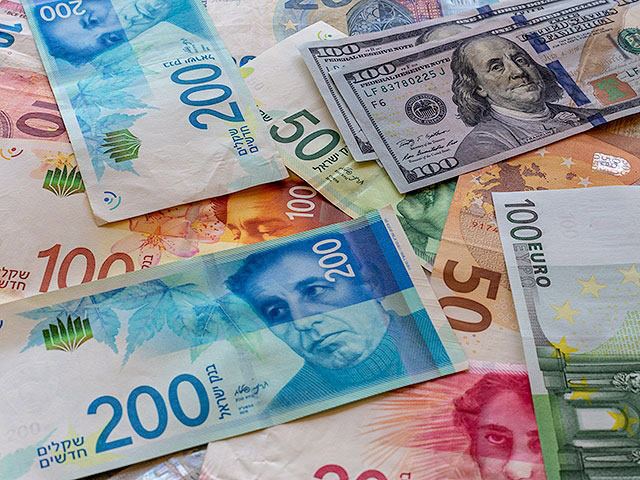 Итоги валютных торгов в Израиле: Курс доллара повысился, курс евро понизился