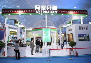 Азербайджан представлен отдельным стендом на международной выставке в Китае (ФОТО)