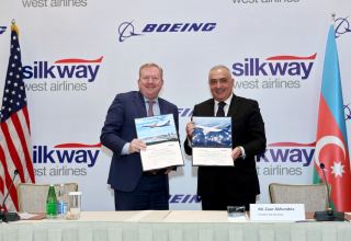 Donanmasını genişləndirən Silk Way West Airlines və Boeing arasında strateji razılaşma imzalanıb (FOTO)