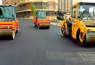 Завершаются ремонтно-строительные работы на дорогах Хатаинского района Баку (ФОТО)