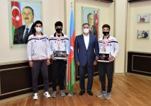 Азербайджанские каратисты завоевали золото и серебро в Беларуси (ФОТО)