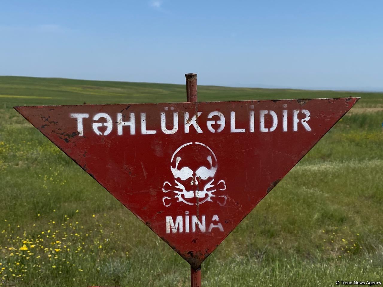 Azerbaijan shares details on mine clearance in liberated territories