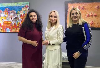 Необходима популяризация азербайджанских художников в России -  Мария Суворовская приехала в Баку (ФОТО)