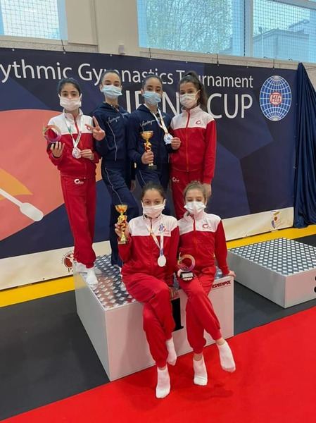 Azerbaijani athletes win medals at int'l rhythmic gymnastics tournament in Poland (PHOTO)