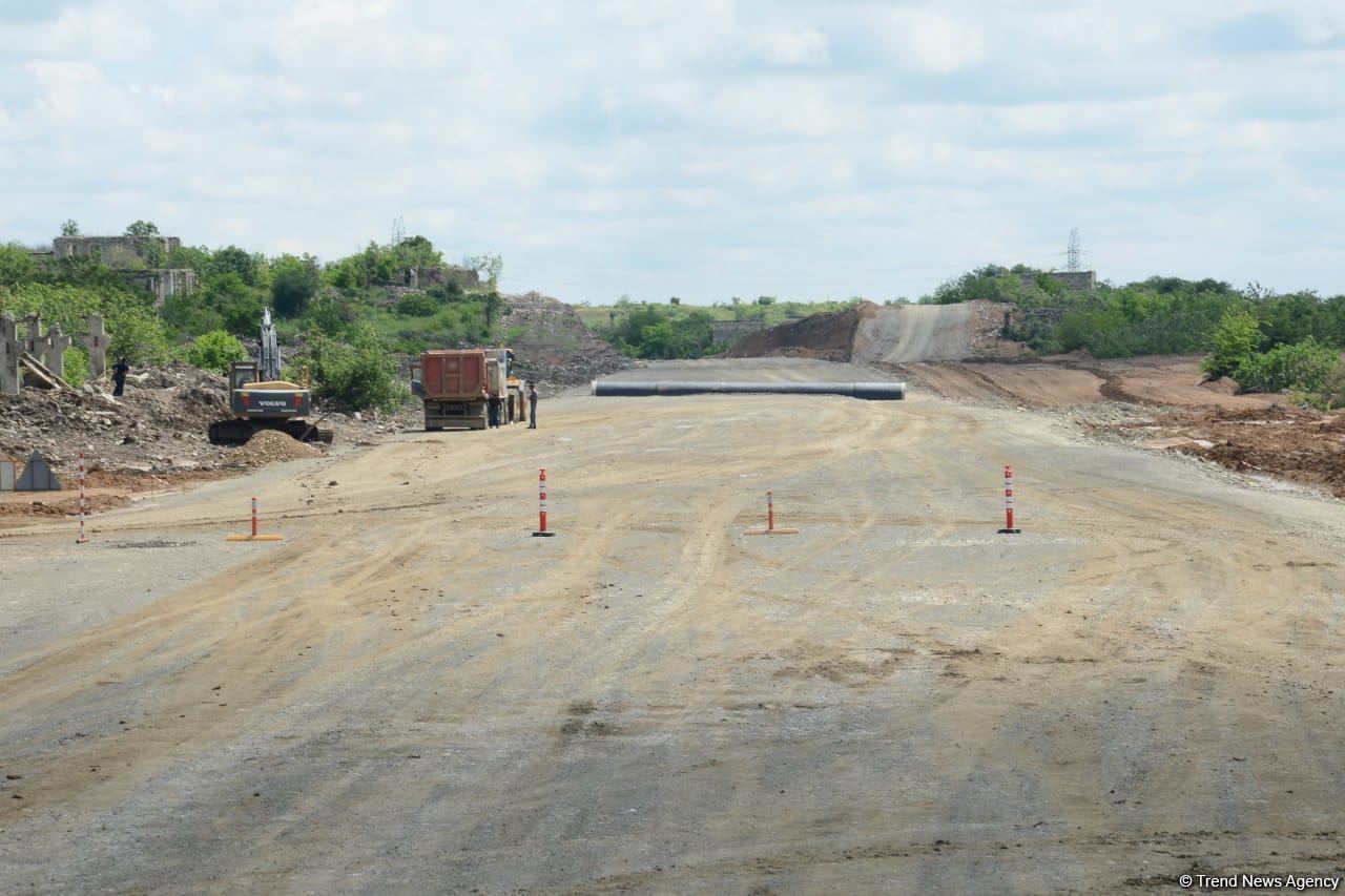 Azerbaijan announces commissioning date for 'Victory Road' to liberated Shusha (PHOTO/VIDEO)