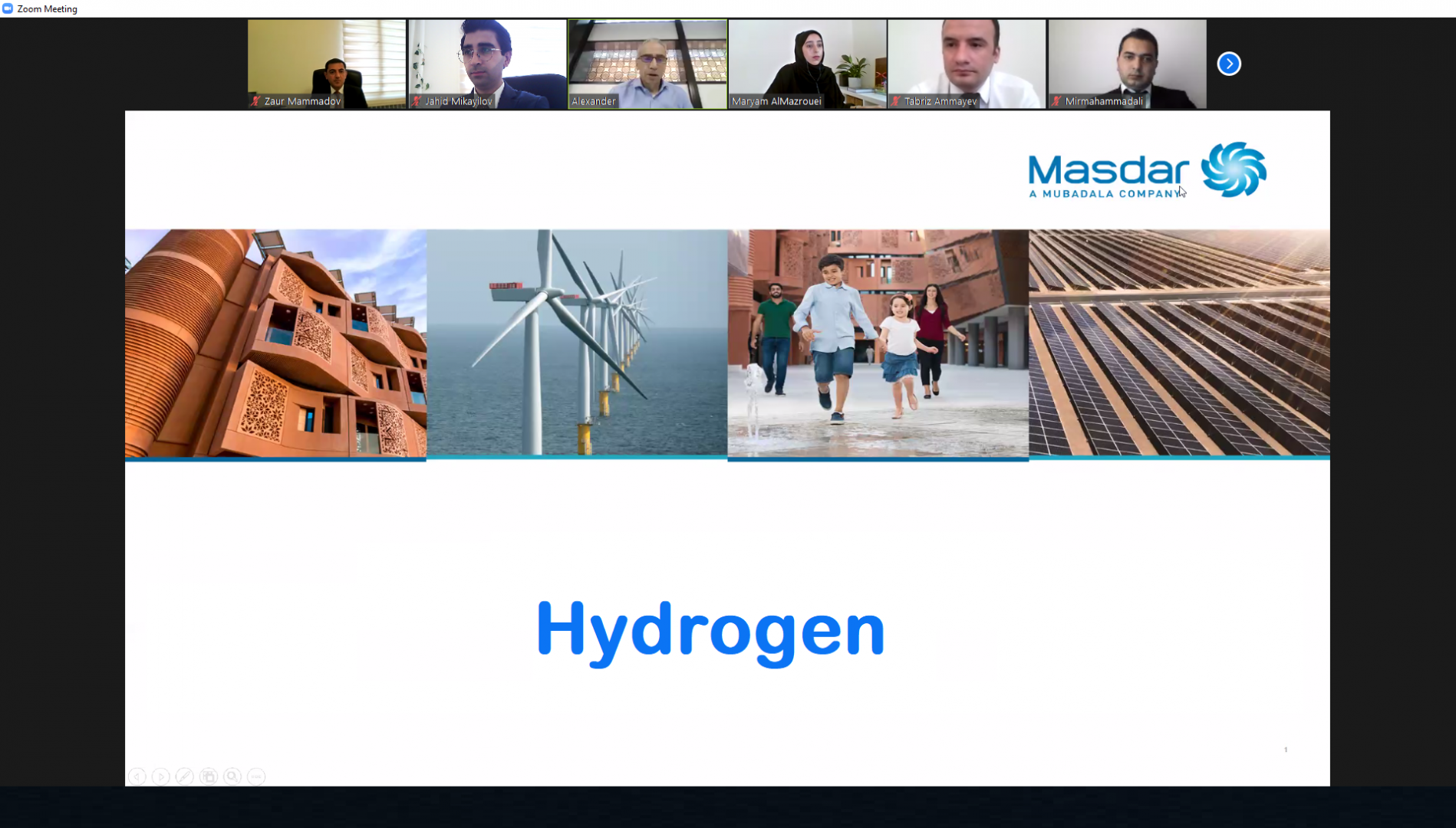 Energetika Nazirliyi və Masdar şirkəti hidrogen istehsalı üzrə birgə seminar keçirib (FOTO)