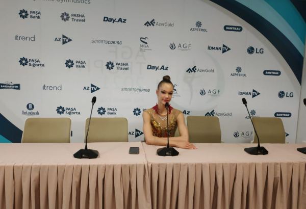 Организационный комитет Кубка мира в Баку безупречно выполняет свою работу – венгерская гимнастка
