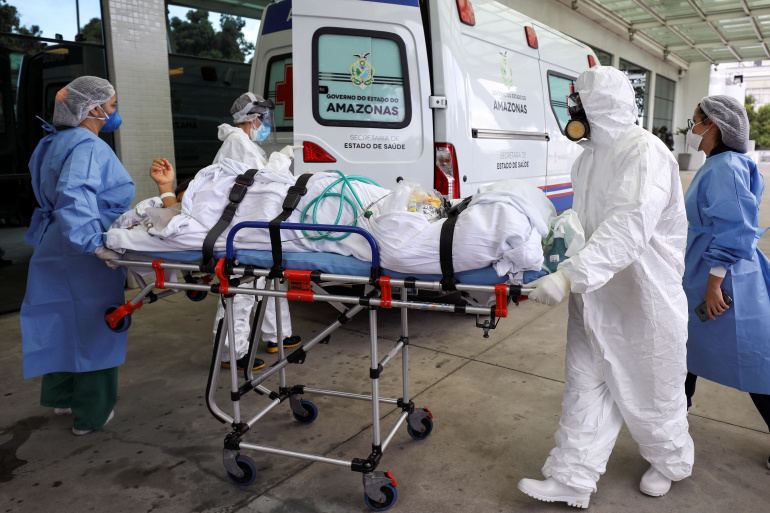 Braziliyada koronavirusdan ölənlərin sayı 520 min nəfəri ötüb