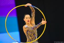 Лучшие моменты первого дня Кубка мира по художественной гимнастике в Баку (ФОТО)