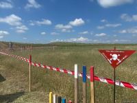 Mine clearance work on Fuzuli-Ahmadbayli highway continues in Azerbaijan (PHOTO)