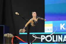 Second day of Rhythmic Gymnastics World Cup kicks off in Baku (PHOTO)