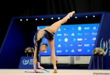 В Национальной арене гимнастики в Баку продолжаются соревнования Кубка мира (ФОТО)