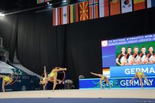 Group team competitions underway in Baku as part of Rhythmic Gymnastics World Cup (PHOTO)