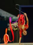 Bədii gimnastika üzrə Dünya Kubokunun ikinci günündə maraqlı anlar (FOTO)