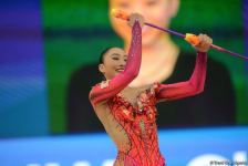 Best moments of second day of Rhythmic Gymnastics World Cup in Baku (PHOTO)