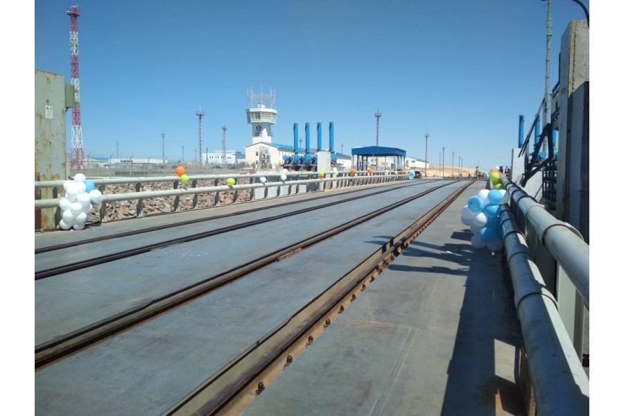 Azerbaijani Ro-Pax type ferry reaches Kazakh port of Kuryk (PHOTO)