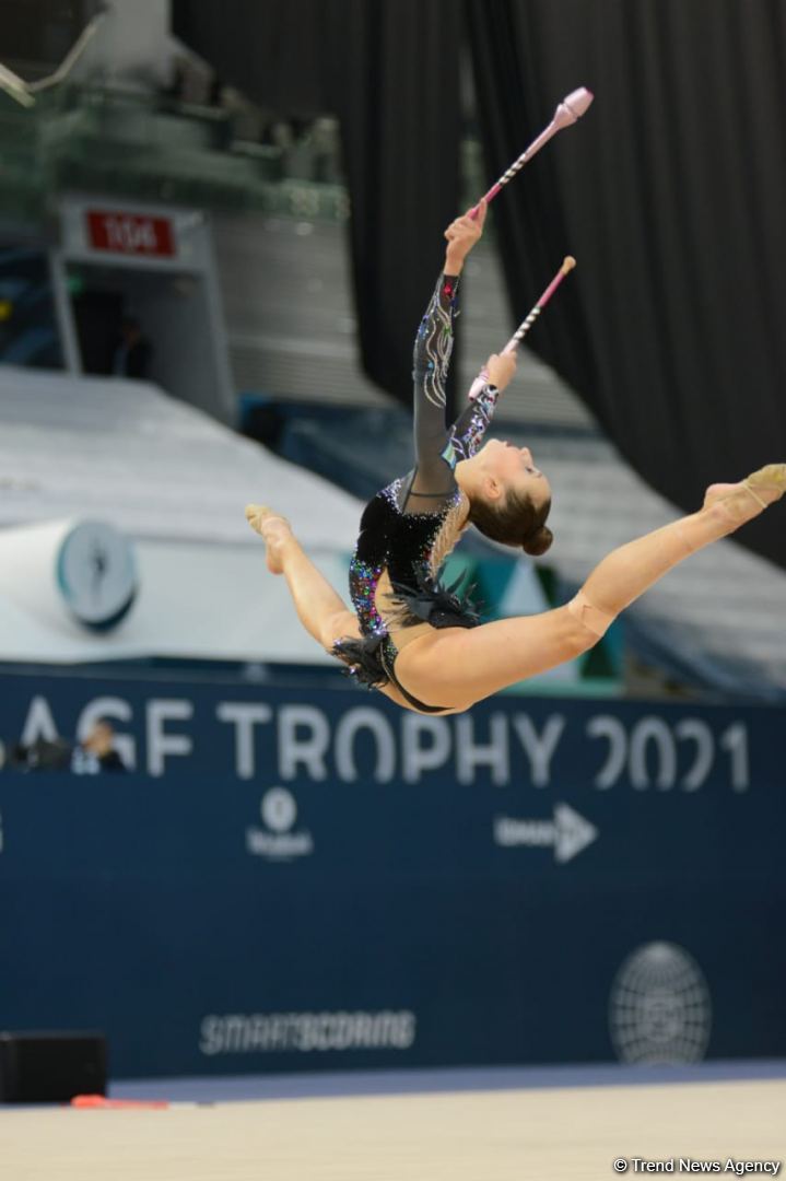 Second day of Rhythmic Gymnastics World Cup kicks off in Baku (PHOTO)