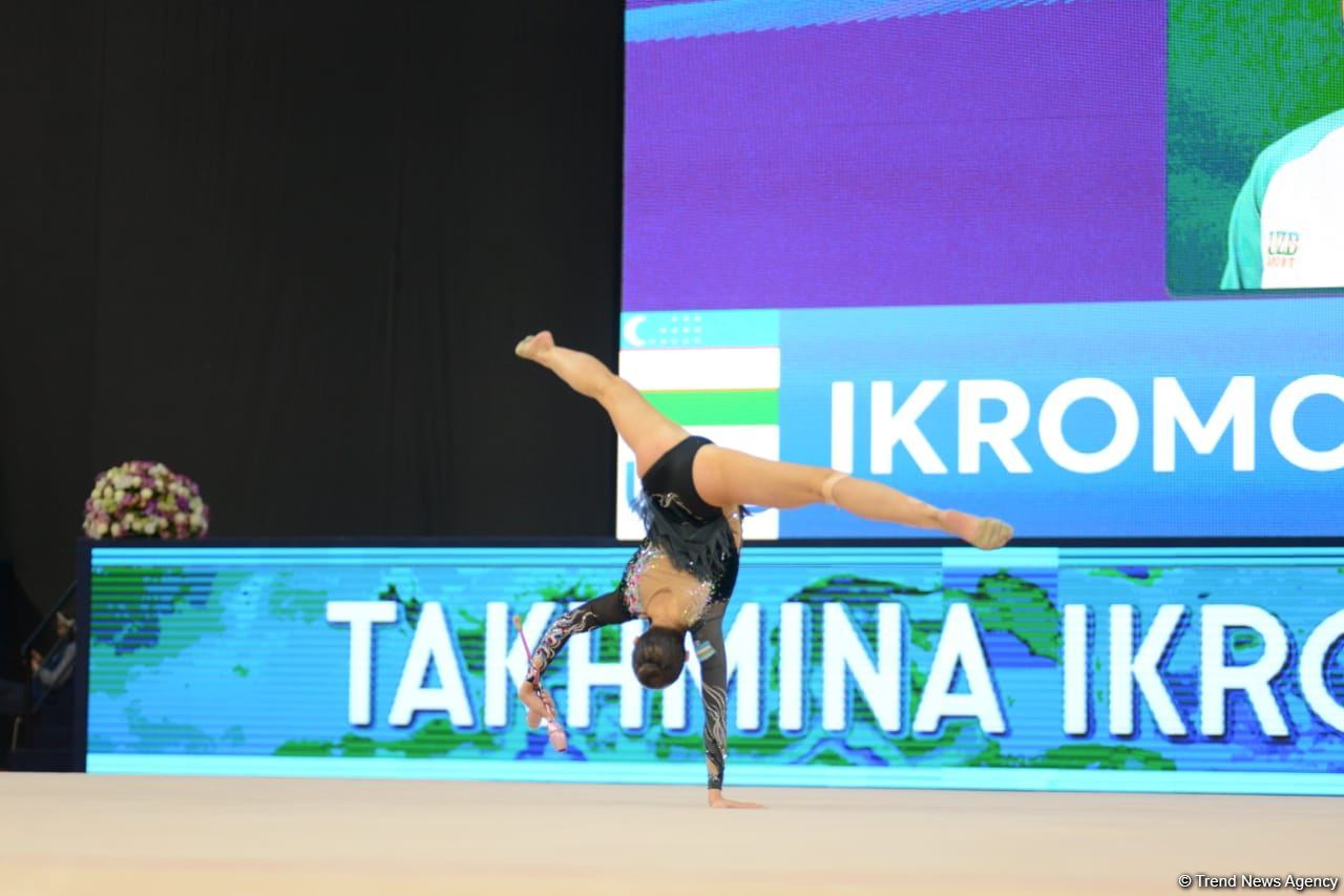 Second day of Rhythmic Gymnastics World Cup kicks off in Baku (PHOTO)