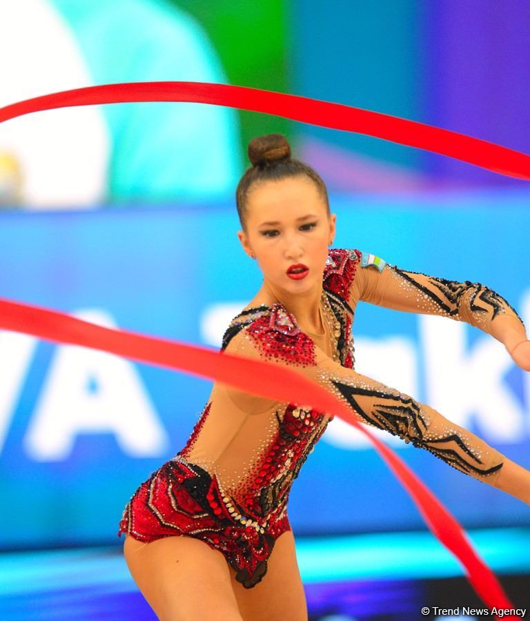 World Cup competitions at Baku National Gymnastics Arena continue (PHOTO)