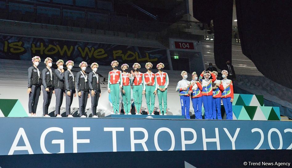 Baku holds awarding ceremony of Rhythmic Gymnastics World Cup (PHOTO)