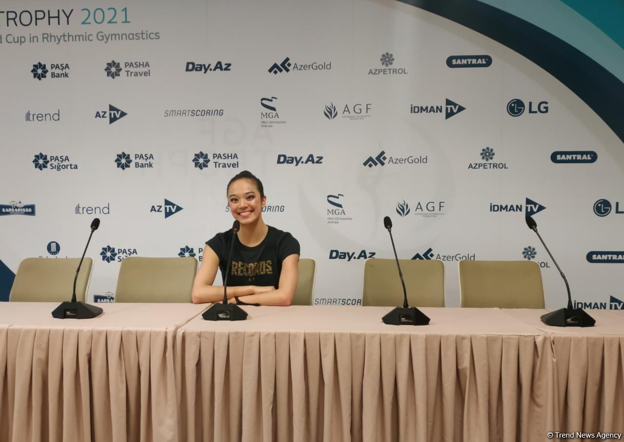 В Баку для участников Кубка мира по художественной гимнастике созданы все условия – американская спортсменка