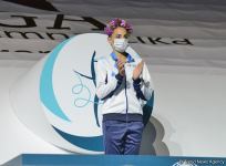 Awarding ceremony held within Rhythmic Gymnastics World Cup in Baku (PHOTO)