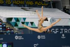 Final day of Rhythmic Gymnastics World Cup starts in Baku - Azerbaijani graces competing for medals (PHOTO)