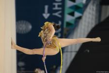 Final day of Rhythmic Gymnastics World Cup starts in Baku - Azerbaijani graces competing for medals (PHOTO)