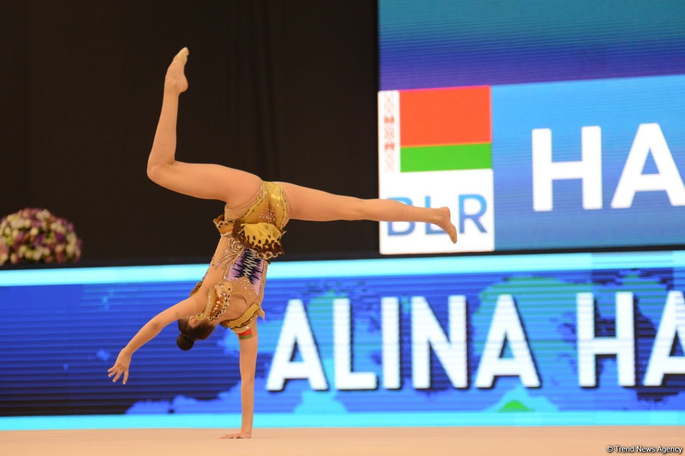 Final day of Rhythmic Gymnastics World Cup starts in Baku - Azerbaijani graces competing for medals (PHOTO)
