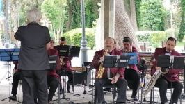 Спустя 34 года оркестр Бакинского цирка возобновил деятельность, прошел концерт в Парке офицеров (ВИДЕО, ФОТО)