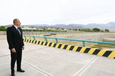 Президент Ильхам Алиев ознакомился со строительством Ордубадской ГЭС (ФОТО)