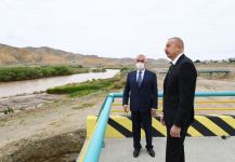 Prezident İlham Əliyev Ordubad Su Elektrik Stansiyasının tikintisi ilə tanış olub (FOTO) (YENİLƏNİB)