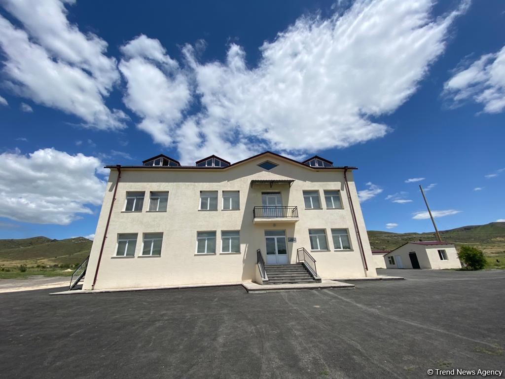 Azerbaijani journalists view State Border Service's Military Hospital in liberated Gubadly (PHOTO)
