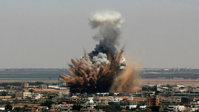 В Израиле заявили о нанесении ударов по целям в секторе Газа