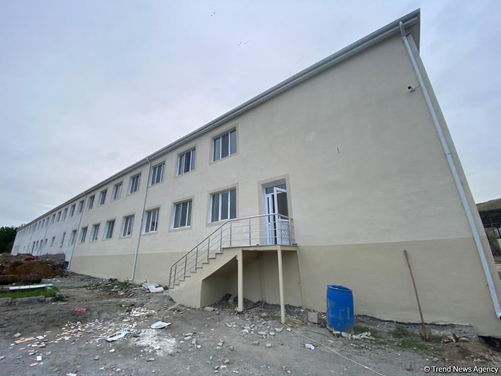 В Зангилане строится новая воинская часть Госпогранслужбы Азербайджана (ФОТО)