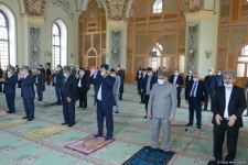 Festive prayer performed at Teze Pir mosque in Azerbaijan’s Baku (PHOTO)