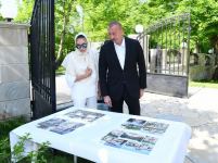 Президент Ильхам Алиев и Первая леди Мехрибан Алиева посетили Албанскую церковь Святой Девы Марии (ФОТО)