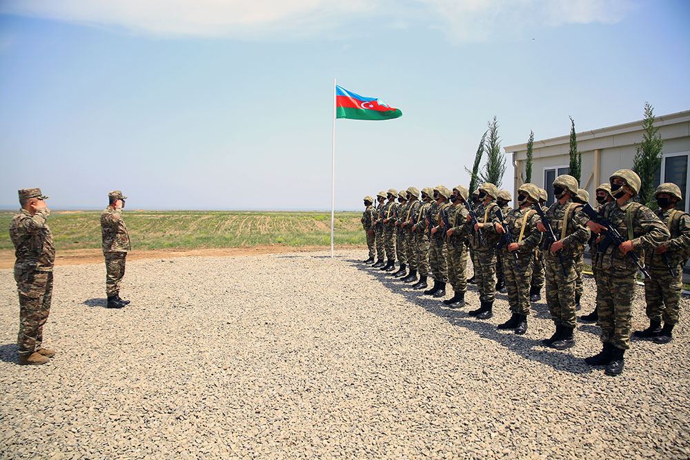 На освобожденных территориях Азербайджана открылись новые воинские части (ФОТО/ВИДЕО)