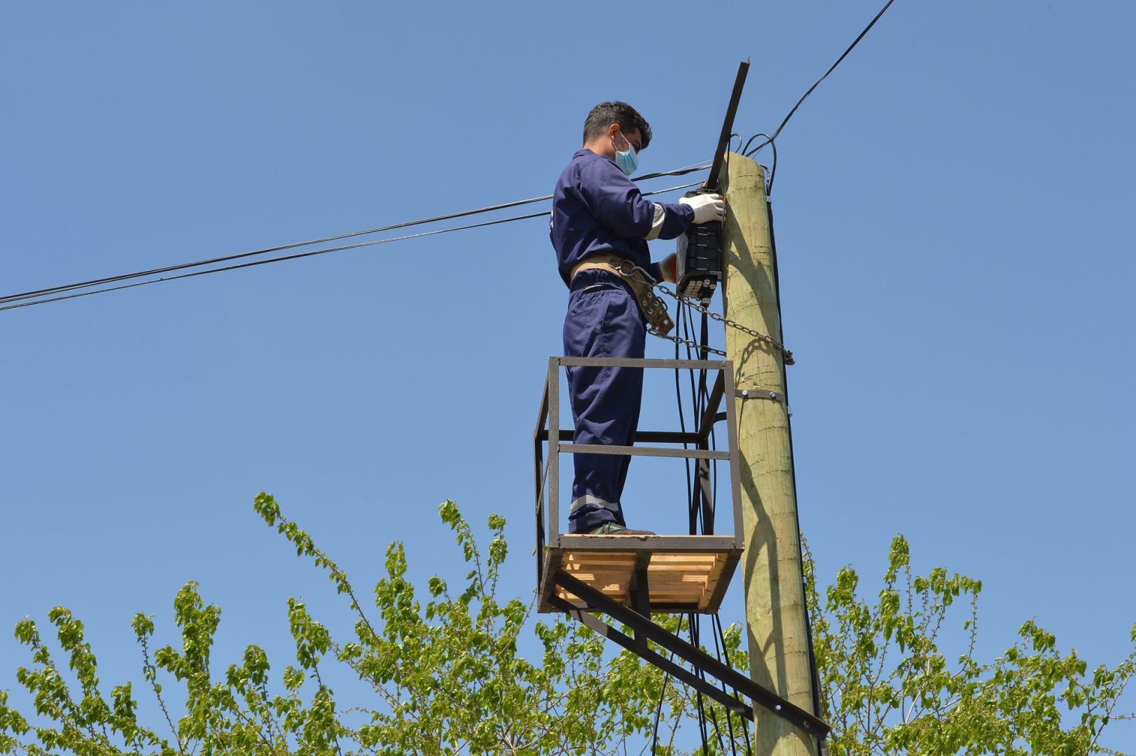 В селах Азербайджана строится телекоммуникационная сеть на основе технологии GPON (ФОТО)